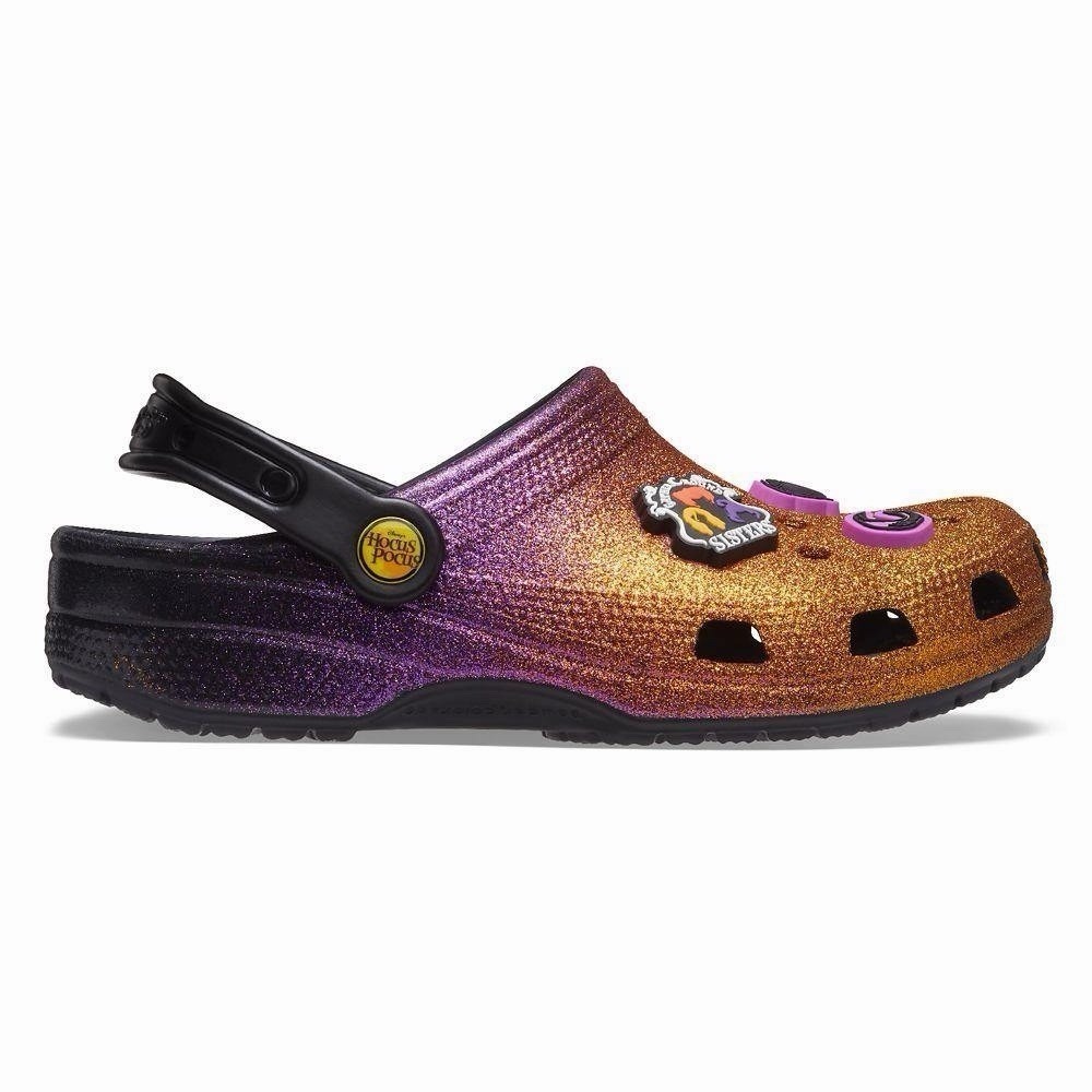 Disney Parks Hocus Pocus Halloween Clogs For Adults By Crocs Size 5M / 7W New - Picture 5 of 6